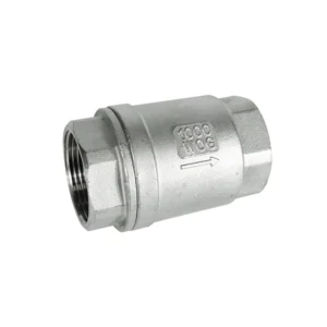 XYoe Vertical Stainless Steel Threaded Check Valve